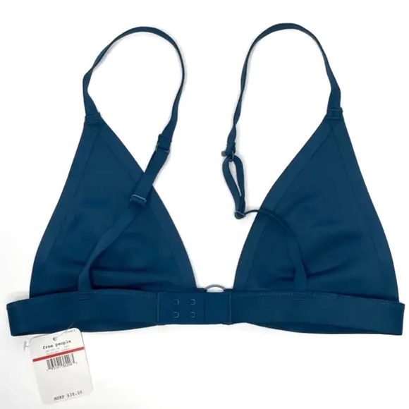 FREE PEOPLE Oh Scuba Bralette Neo Midnight Cowboy - Picture 8 of 10